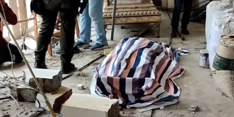  Kleber Fabián Saquicela Calle perdió la vida al caer un andamio