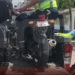 Moto que participó en robo fue retenida