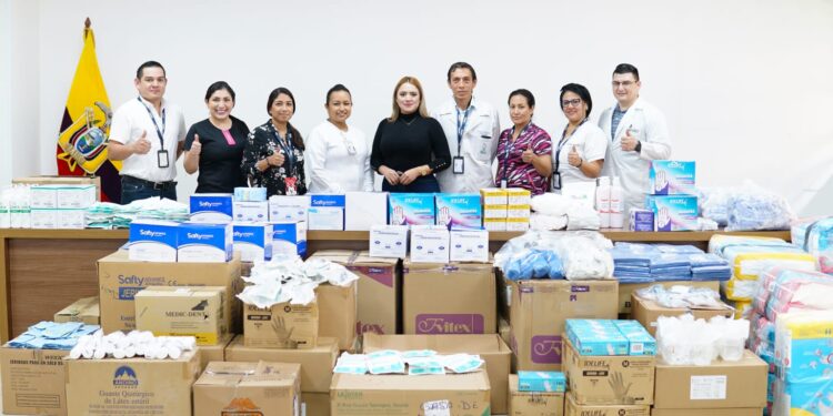 Hospital General Machala logra el mejor abastecimiento de dispositivos médicos de los últimos 3 años