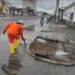 Aseo Machala realiza limpieza de aceras, cunetas y alcantarillado