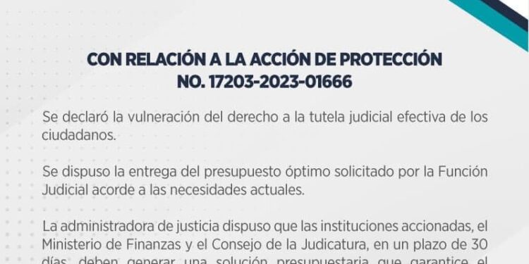 Decisión de la Justicia Constitucional permitirá garantizar el Derecho de los ciudadanos a acceder a UNA JUSTICIA EFECTIVA