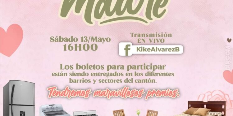 Gran sorteo virtual en homenaje al Día de las Madres