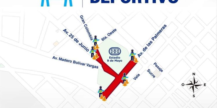 Movilidad informa el cierre temporal de calles