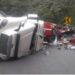 Accidente de tránsito cerró dos carriles de vía Aloag – Santo Domingo