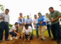 Siembran 300 árboles en el Parque Zoila Ugarte