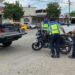 Accidente de tránsito dejó un motociclista herido