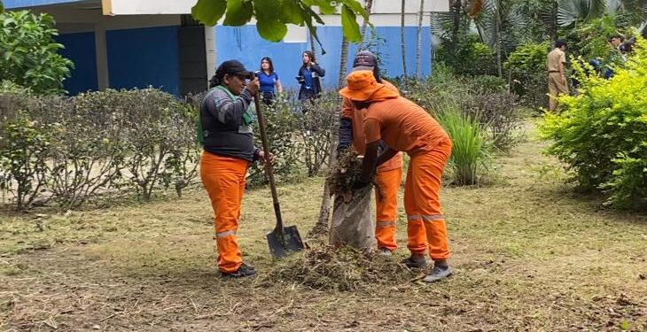 Charla y minga en el Colegio 9 de Octubre por el Día Mundial del Medio Ambiente