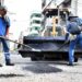 Rebacheo de calles en Machala