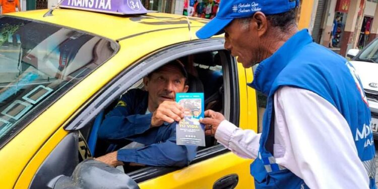 Movilidad realizó campaña de seguridad vial