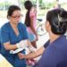 Brigada de atención médica visito la parroquia Barbones