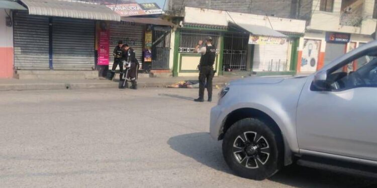 Motociclistas asesinaron a un ciudadano a plena luz del día