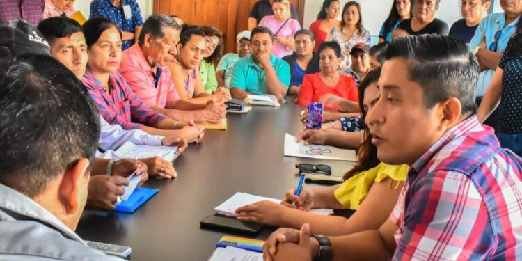Presidentes de la parroquia La Providencia se reunieron con el Alcalde de Machala