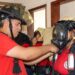 Bomberos instructores de Machala imparten ejercicio de dinámica de Fuego
