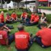 Compañía N° 60 de Psicólogos de Guayaquil brindaron cursos de primeros auxilios psicológicos al personal de Bomberos Machala