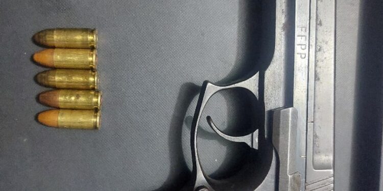 Aprehendido con un arma de fuego