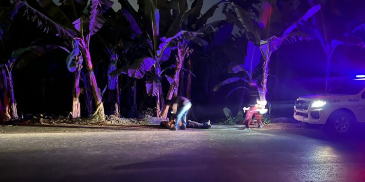 Hombre asesinado fue encontrado en la Perimetral Sur
