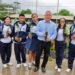 Prefectura de El Oro entrego 650 plántulas a estudiantes del colegio Atahualpa
