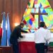 El cuerpo de Carlos Falquez Batallas se encuentra en la sala de velaciones del Parque de la Paz