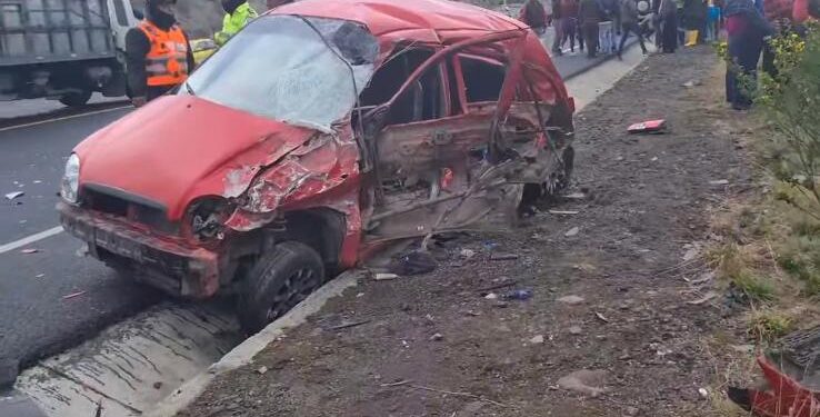 Triple choque deja dos fallecidos en la panamericana norte