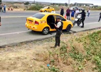 Taxista fue encontrado muerto en la vía San Vicente – San Pablo