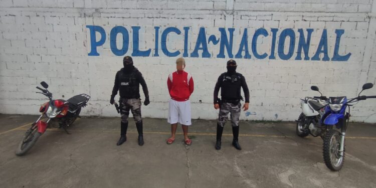 Detenido con una motocicleta sustraída en un asalto
