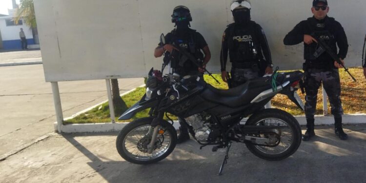 Grupo Impactó logró recuperar una motocicleta robada