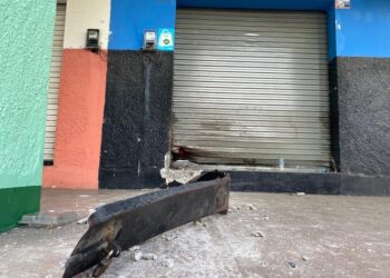 Dos locales fueron blanco de atentados en el centro de Machala