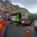 Choque de bus dejó un fallecido y dos heridos