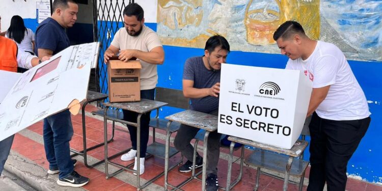 Se cumplió primer simulacro electoral