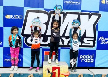 Exitosa competencia de pequeños ciclista orenses en Fedeguayas