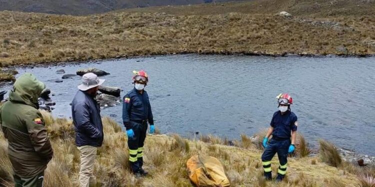 Cadáver encontrado en una laguna era una menor de edad desaparecido hace una mes