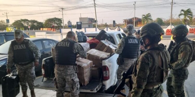 Abandonaron material de contrabando para no ser detenidos