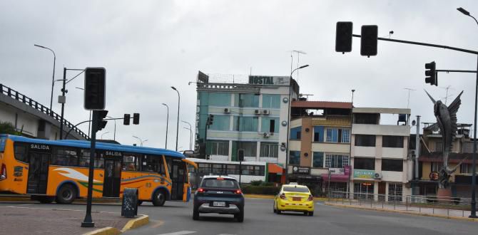 Nuevo apagón en el centro de Machala genera caos vehicular