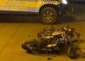 Motociclista gravemente herido en aparatoso accidente de tránsito