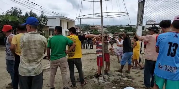 Una cabeza humana encontraron en una caja