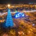 Se encendió árbol de Navidad de Machala