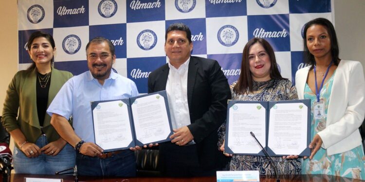 UTMACH y FEDEORO firmaron convenio de cooperación