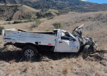 Tragedia vial en Guanazán deja dos personas fallecidas