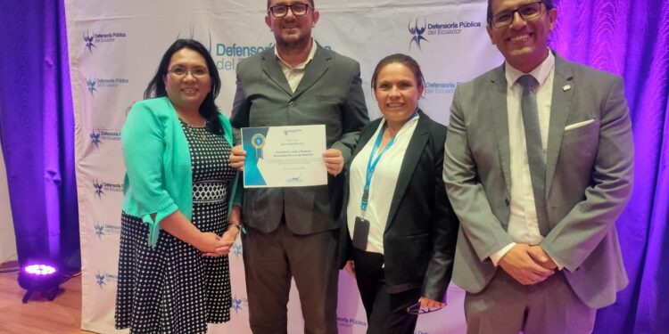 Consultorio jurídico gratuito de la UTMACH recibió reconocimiento por parte de la Defensoría Pública