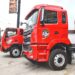 Dos camiones nuevos fueron adquiridos para Bomberos Machala.