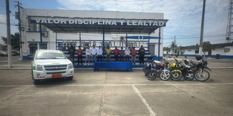 10 detenidos con 4.556 dosis de sustancias ilícitas
