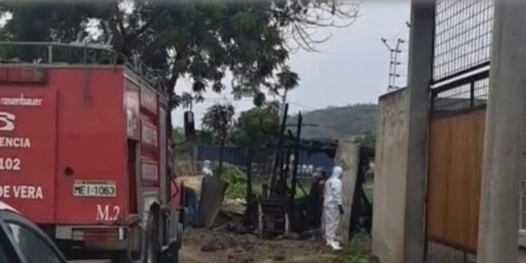 Dos personas murieron carbonizadas en devastador incendio