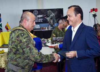 Gobernador dio la bienvenida al nuevo Comandante de la Brigada El Oro