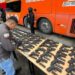 Daniel Noboa plantea el uso de armas decomisadas por policías y militares