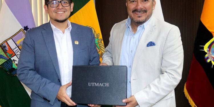 La UTMACH y el Ministerio de Educación buscan el fortalecimiento de la educación en la región