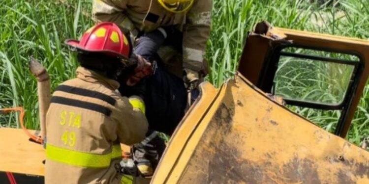 Conductor de pala mecánica pierde la vida en accidente laboral
