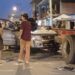 Un herido al chocar un carro contra una plataforma