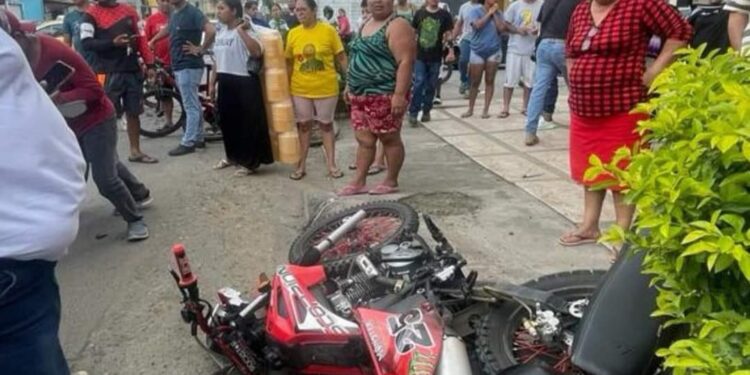 Tres heridos al registrarse un accidente de tránsito