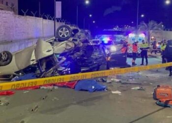 Cinco personas pierden la vida en siniestro de tránsito en Riobamba