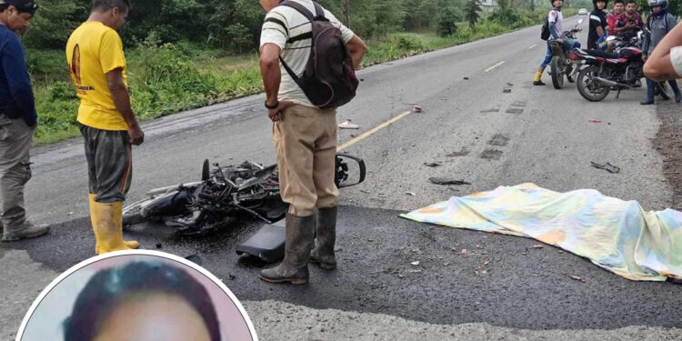 Accidente de tránsito dejó a dos niños sin su madre